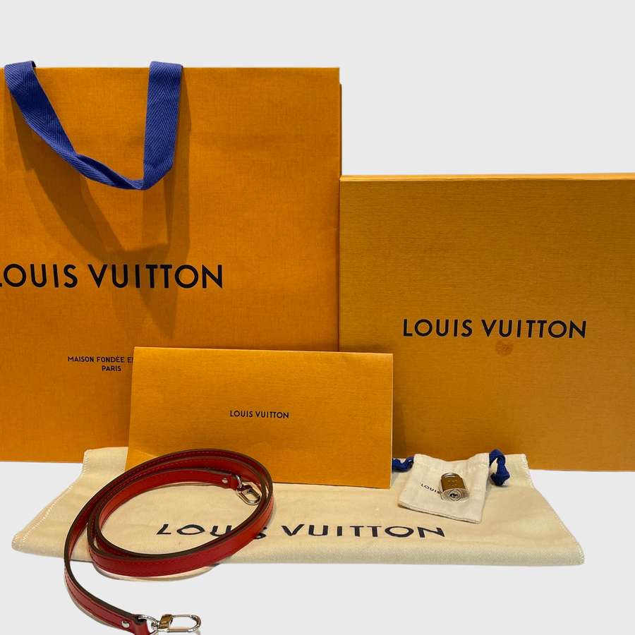 Louis Vuitton Alma Epi Leather Red SHW