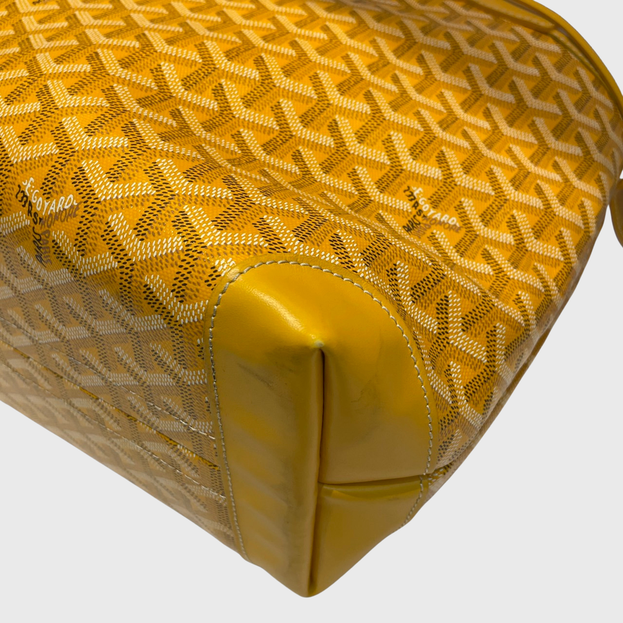 Goyard Bellechasse Bag Canvas Yellow