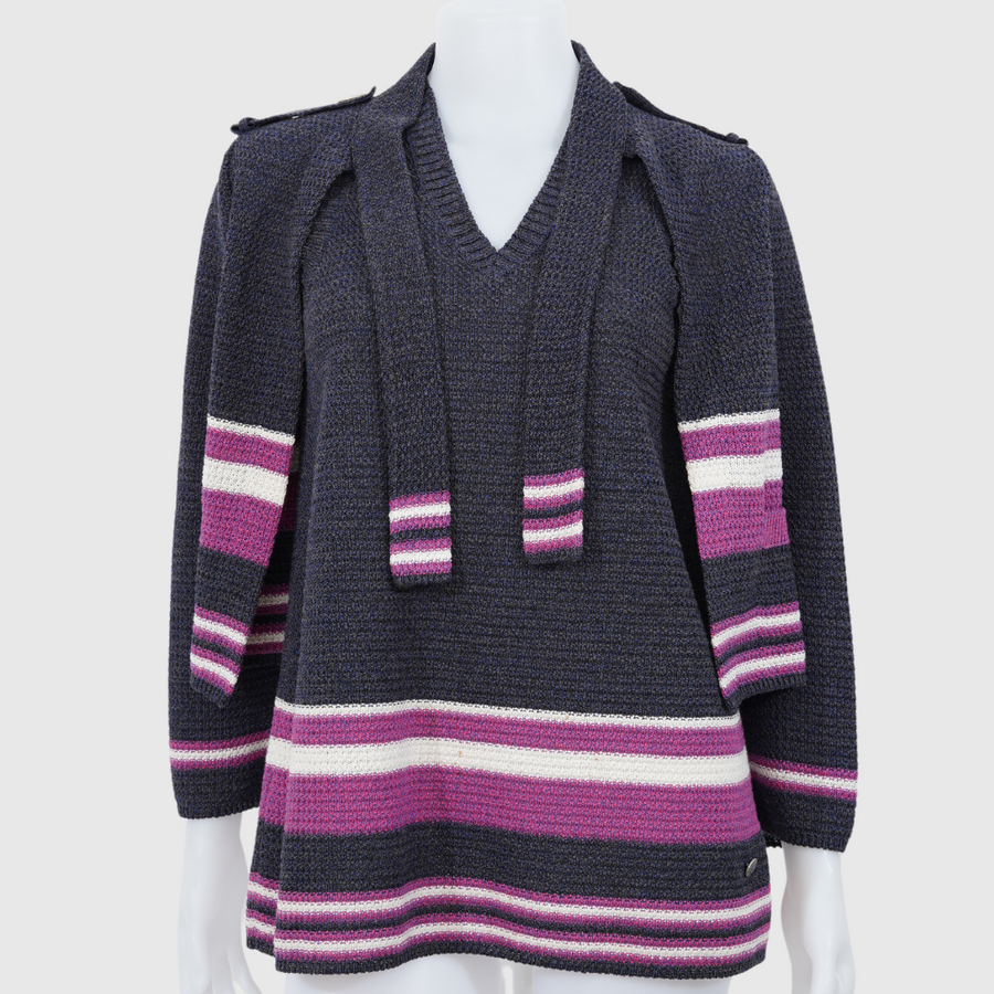 Chanel Sweater + Jacket Set