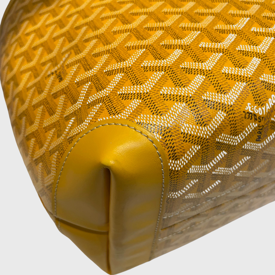 Goyard Bellechasse Bag Canvas Yellow