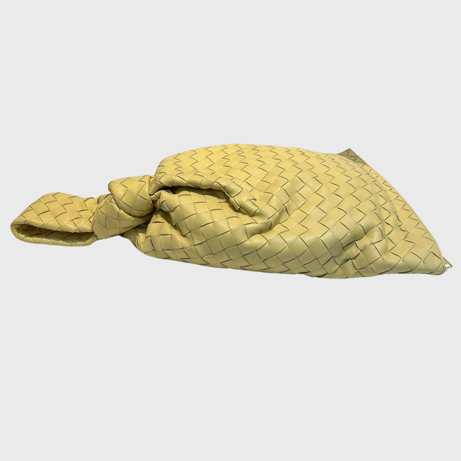 Bottega Veneta BV Twist Bag Lambskin Yellow