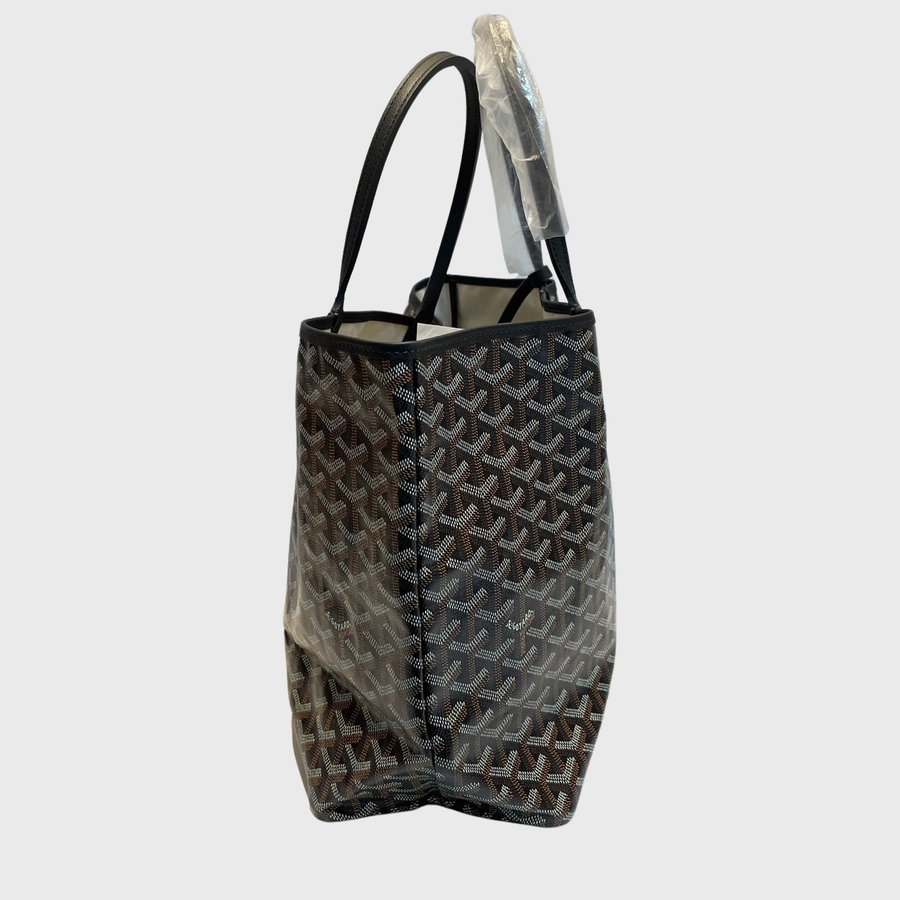 Goyard Saint Louis Tote Canvas Black SHW