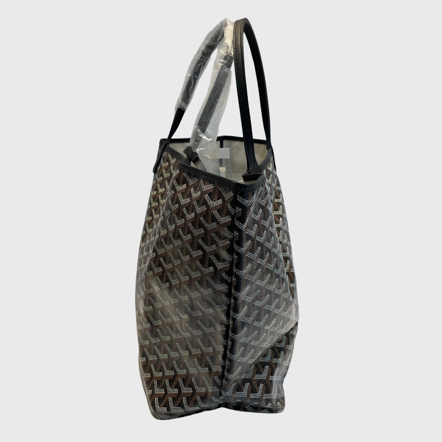 Goyard Saint Louis Tote Canvas Black SHW