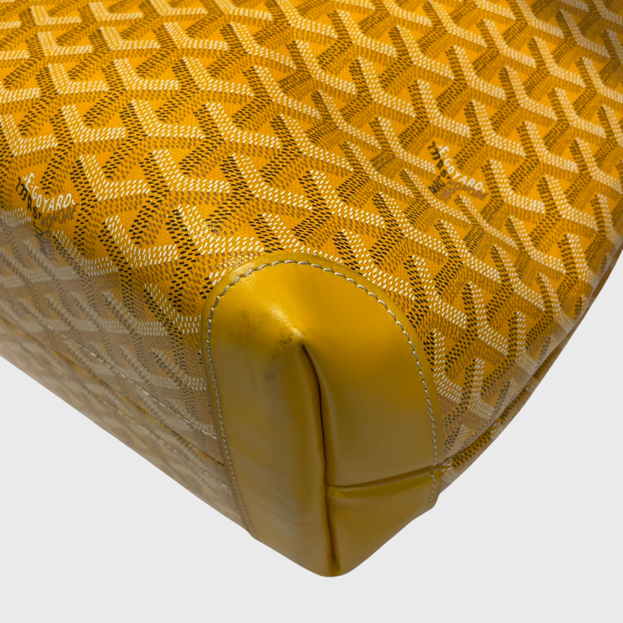 Goyard Bellechasse Bag Canvas Yellow
