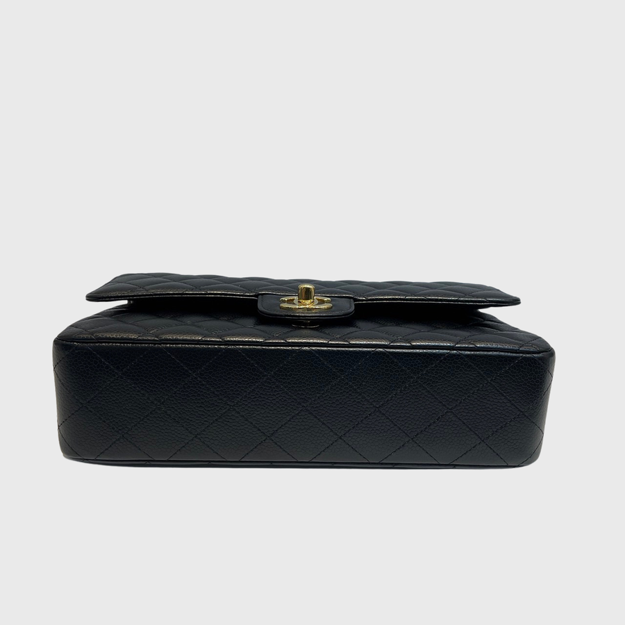 Chanel Classic 10 Caviar Black GHW