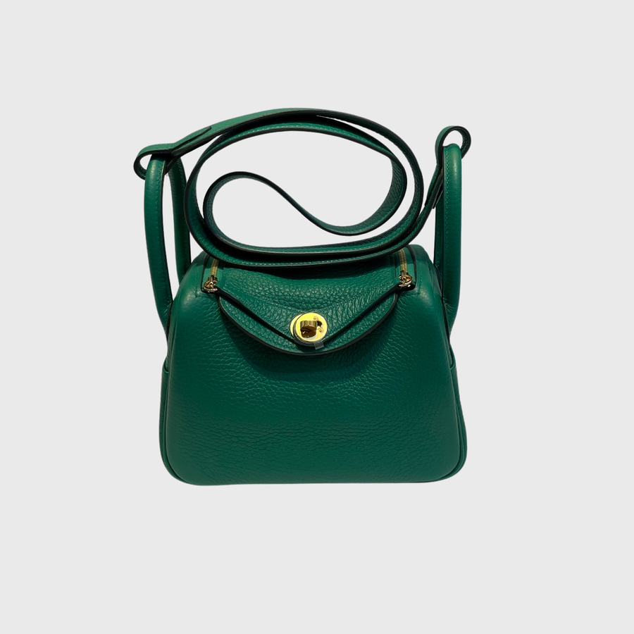 Hermes Lindy Clemence Green GHW