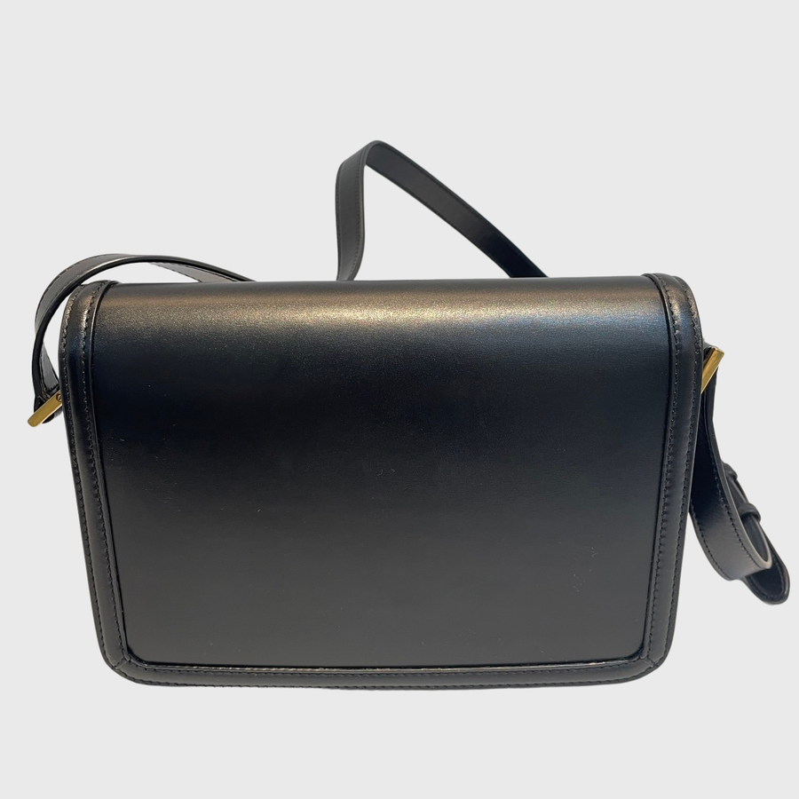 Saint Laurent Solferino Bag Calfskin Black GHW