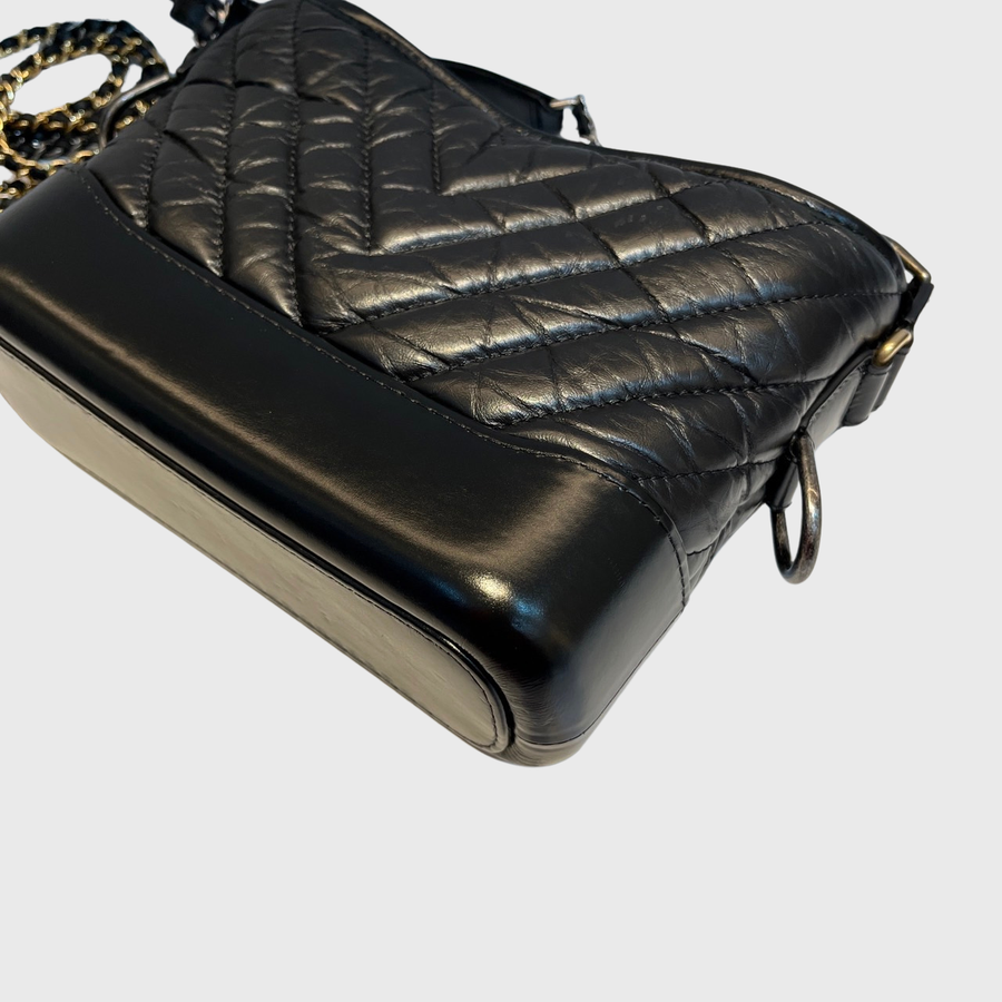 Chanel Gabrielle Calfskin Black GHW