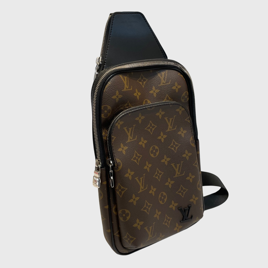 Louis Vuitton Avenue Sling Bag Canvas Monogram SHW – Perrine Porter