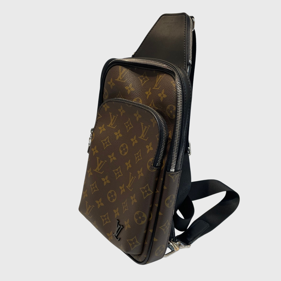 Louis Vuitton Avenue Sling Bag Canvas Monogram SHW – Perrine Porter