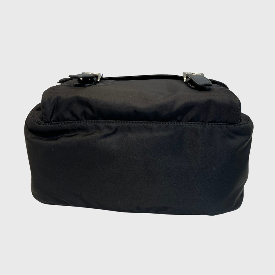 Prada Re-Nylon Crossbody Bag Nylon Black SHW