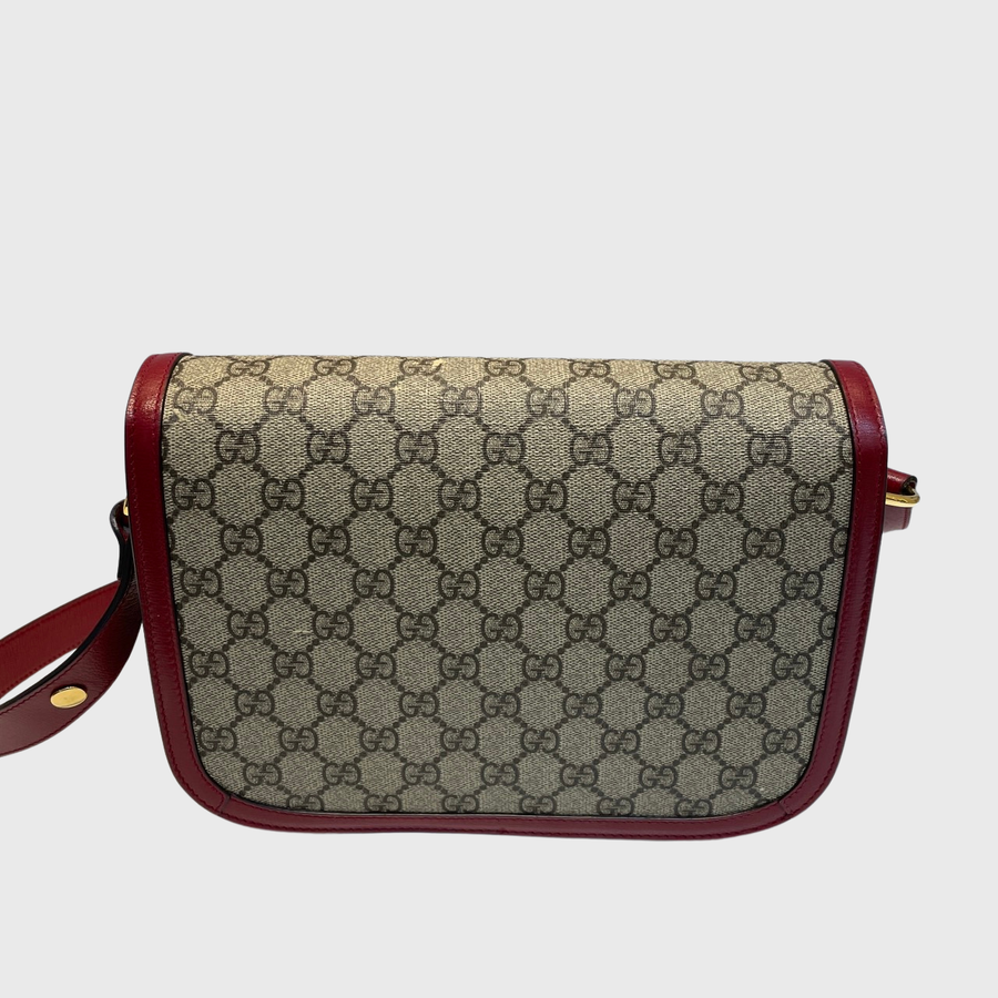 Gucci 1955 Horsebit Canvas Red GHW