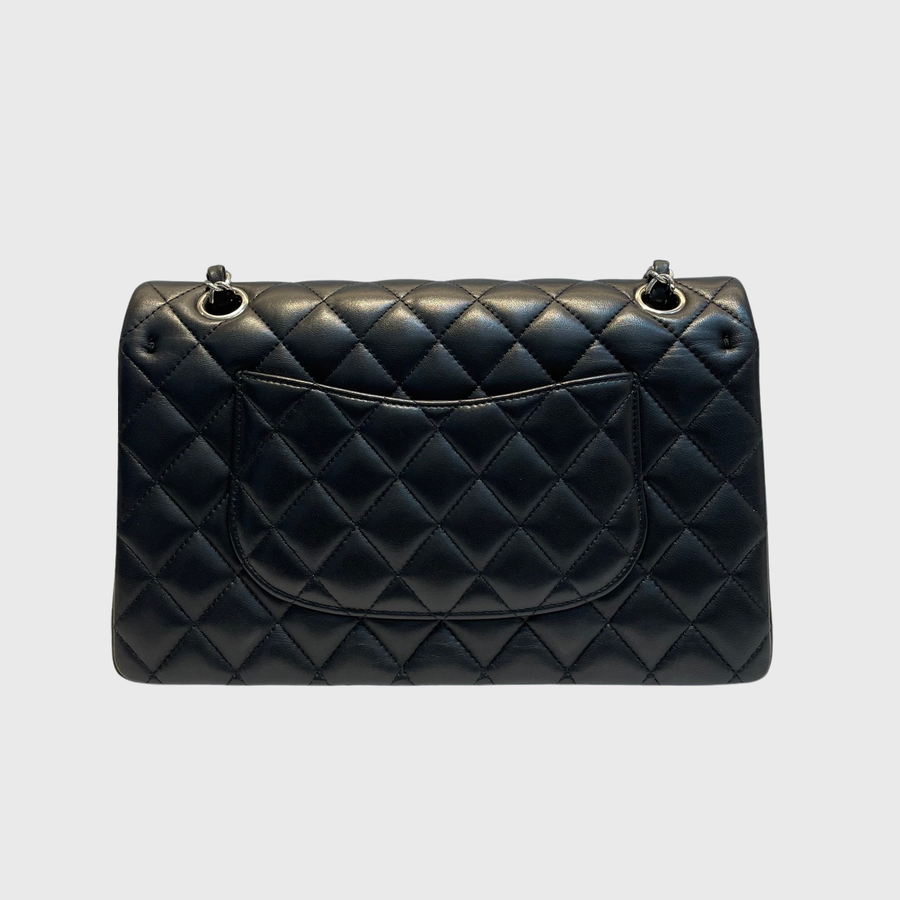 Chanel Classic Lambskin Black SHW