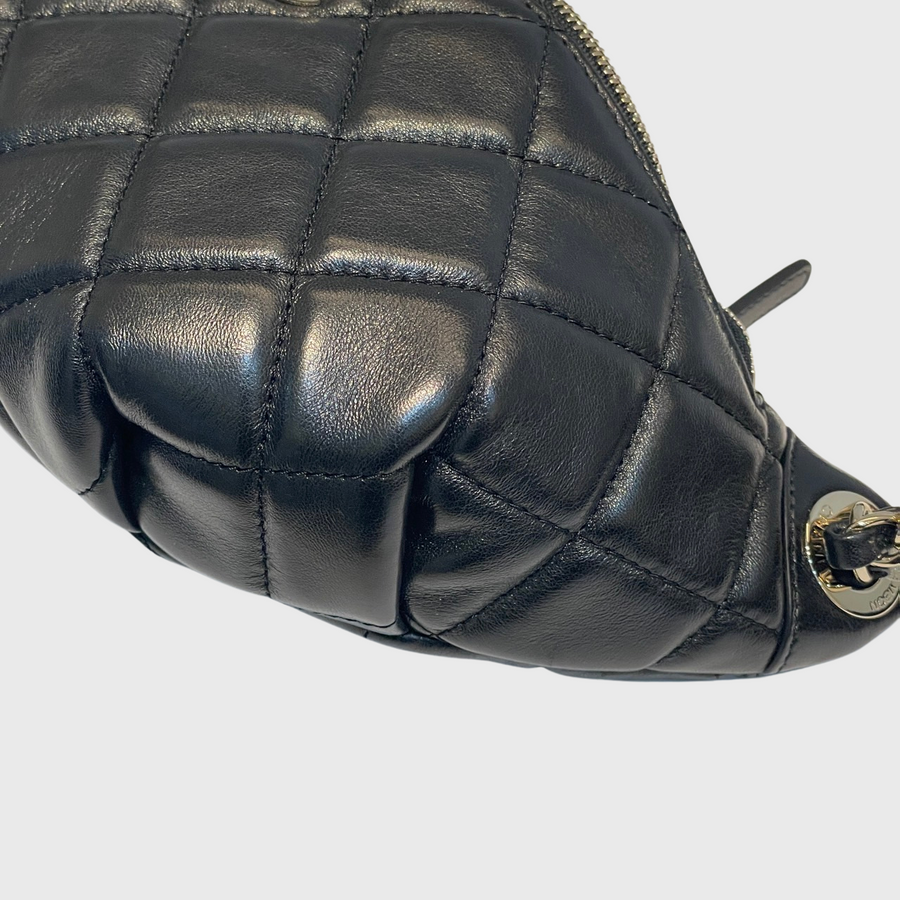 Chanel Bum Bag Lambskin Black GHW