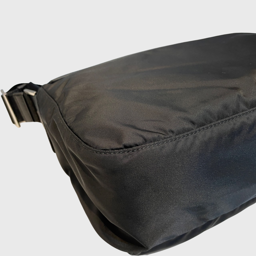 Prada Re-Nylon Crossbody Bag Nylon Black SHW