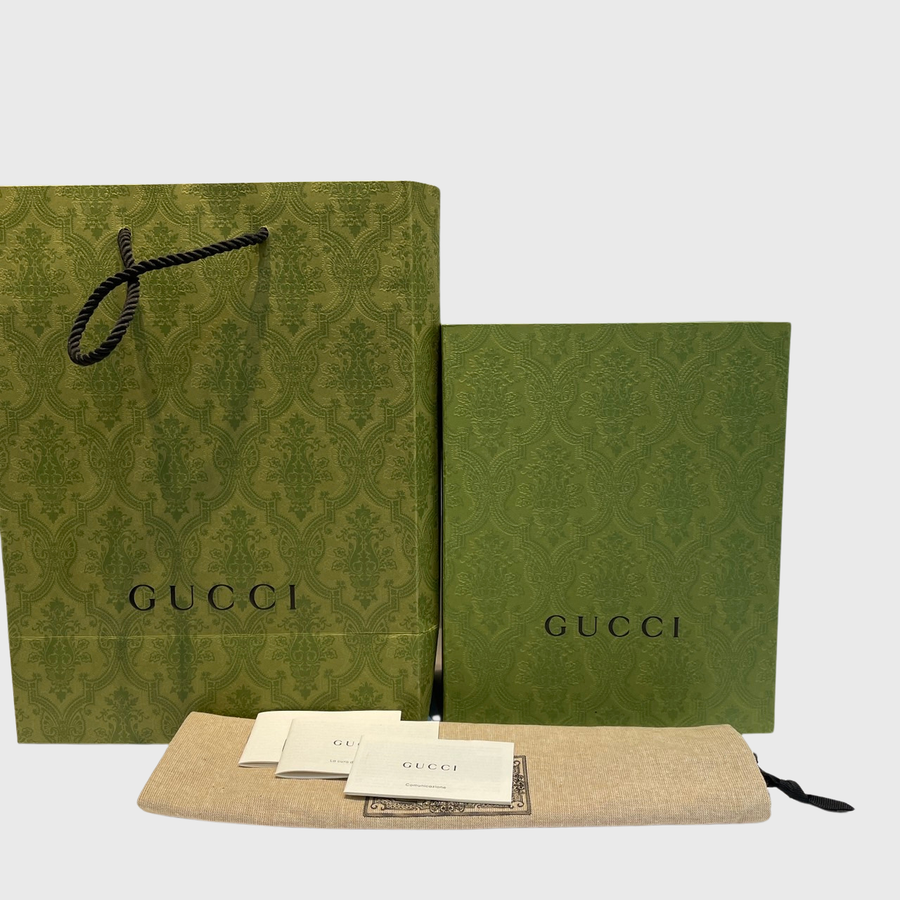 Gucci Ophidia mini bucket Canvas Brown GHW