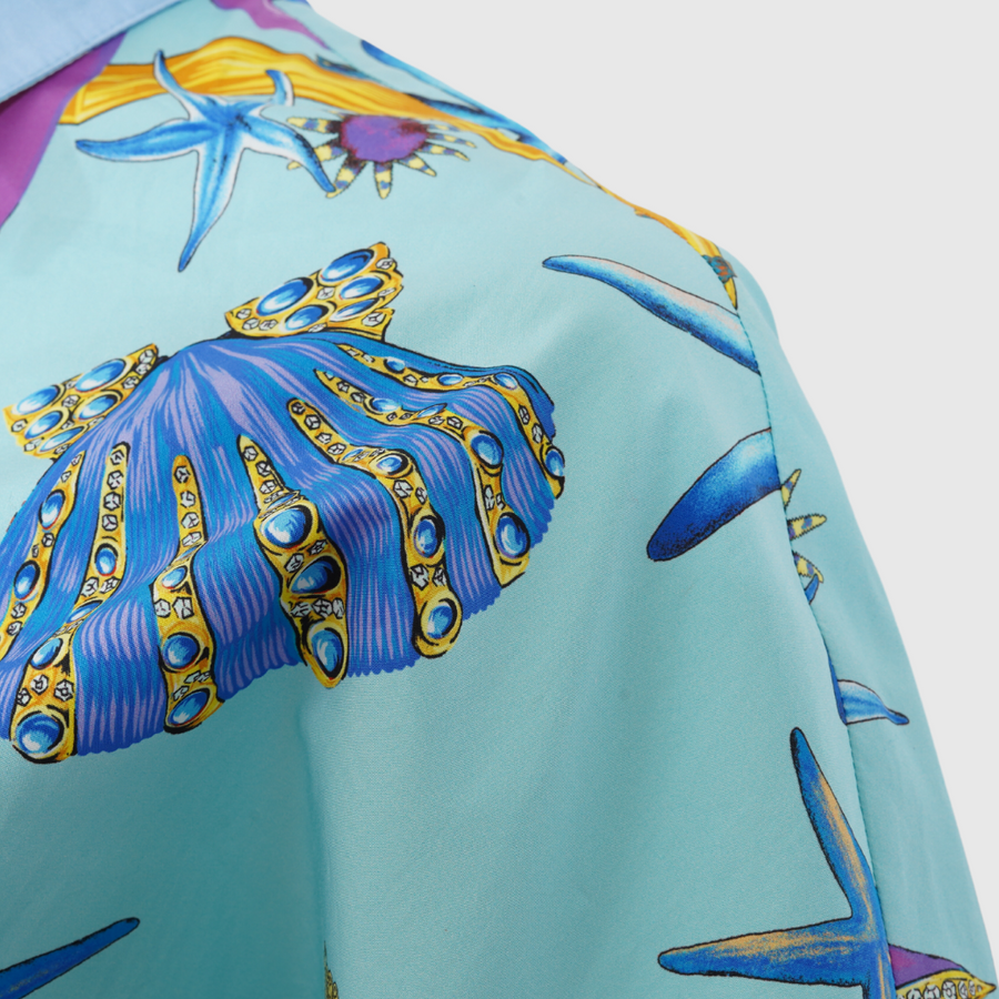Versace Trésor de La Mer print shirt