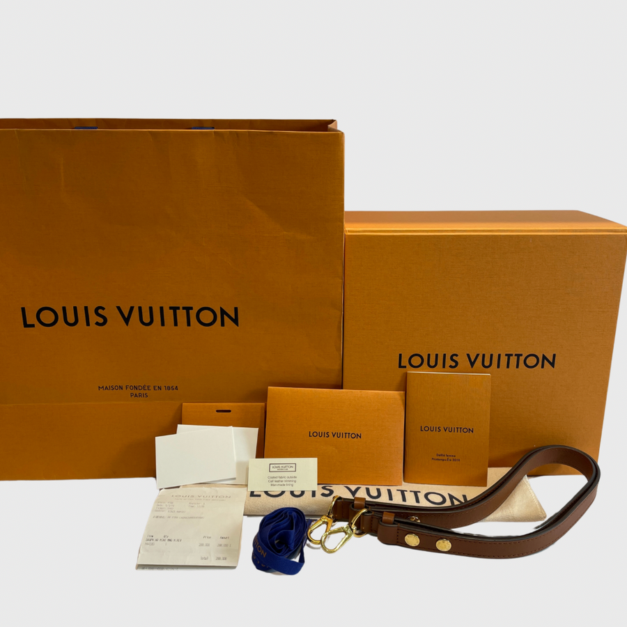Louis Vuitton Dauphine Mini Canvas Brown GHW