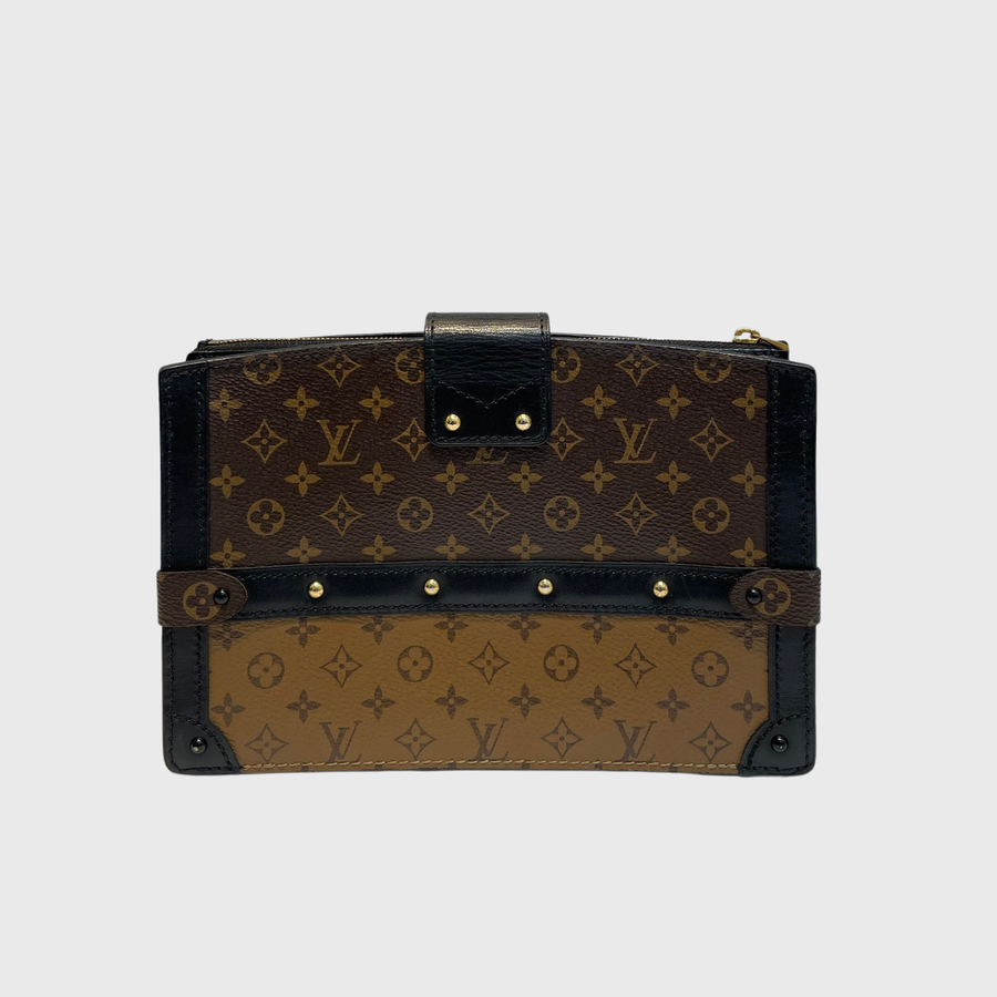 Louis Vuitton Trunk Clutch Canvas Monogram GHW