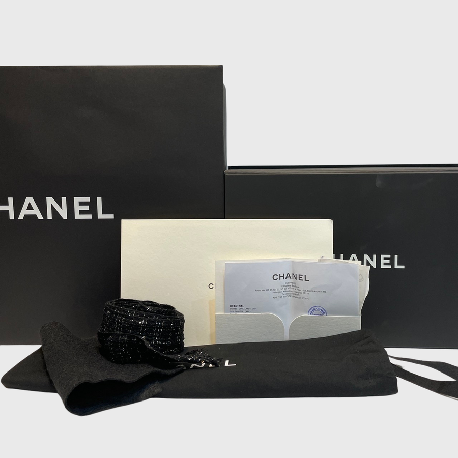 Chanel Flap Bag Lambskin Black GHW