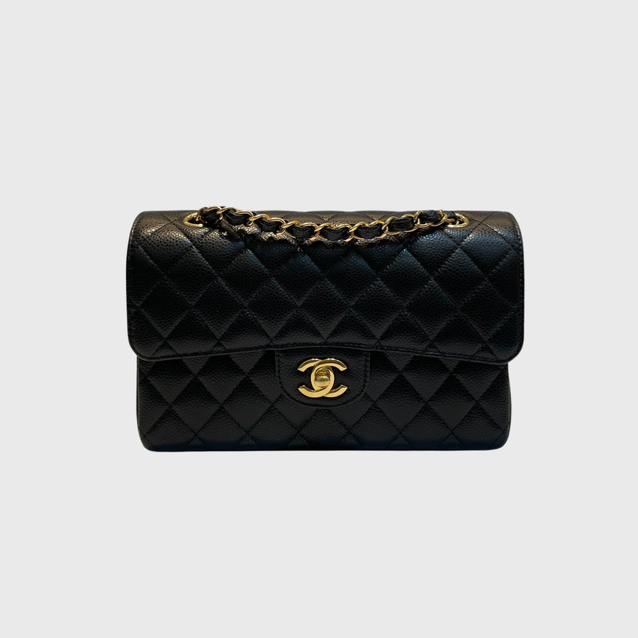 Chanel Classic 9 Caviar Black GHW