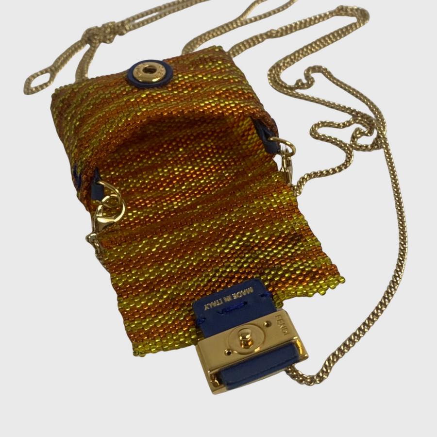 Fendi pico baguette charm hotsell