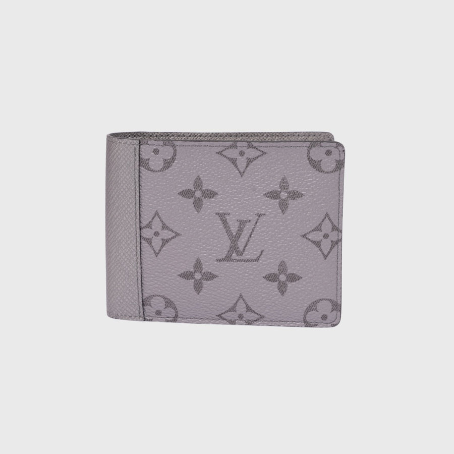 Louis Vuitton	Multiple Wallet Small Canvas Grey Gunmetal