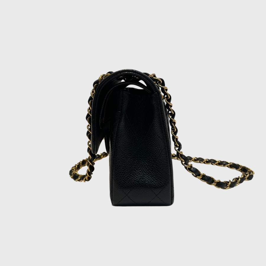 Chanel Classic 9 Caviar Black GHW