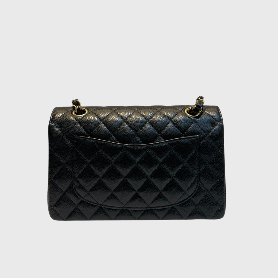Chanel Classic 9 Caviar Black GHW