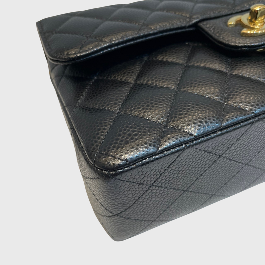 Chanel Classic 9 Caviar Black GHW