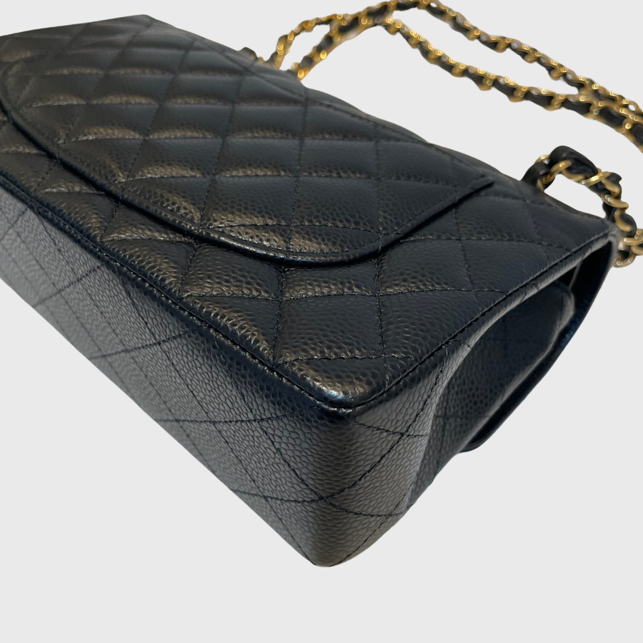 Chanel Classic 9 Caviar Black GHW