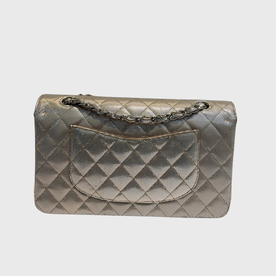 Chanel Classic Calfskin Metallic SHW