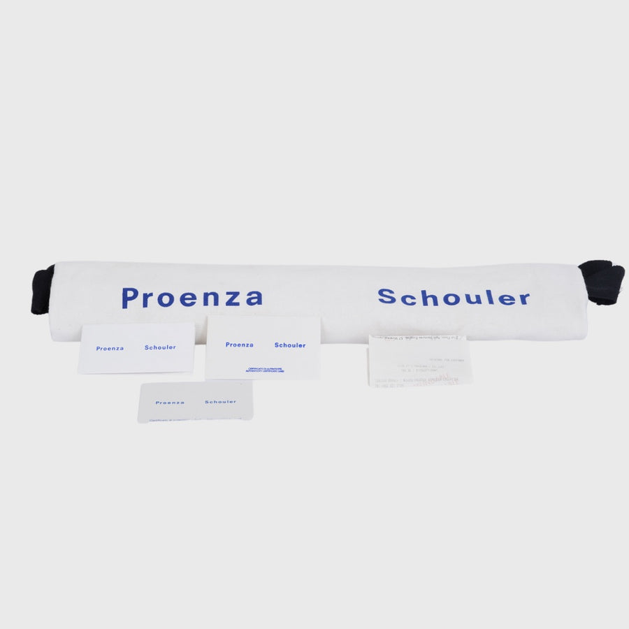 Poenza Schouler PS11	Mini Calfskin White SHW