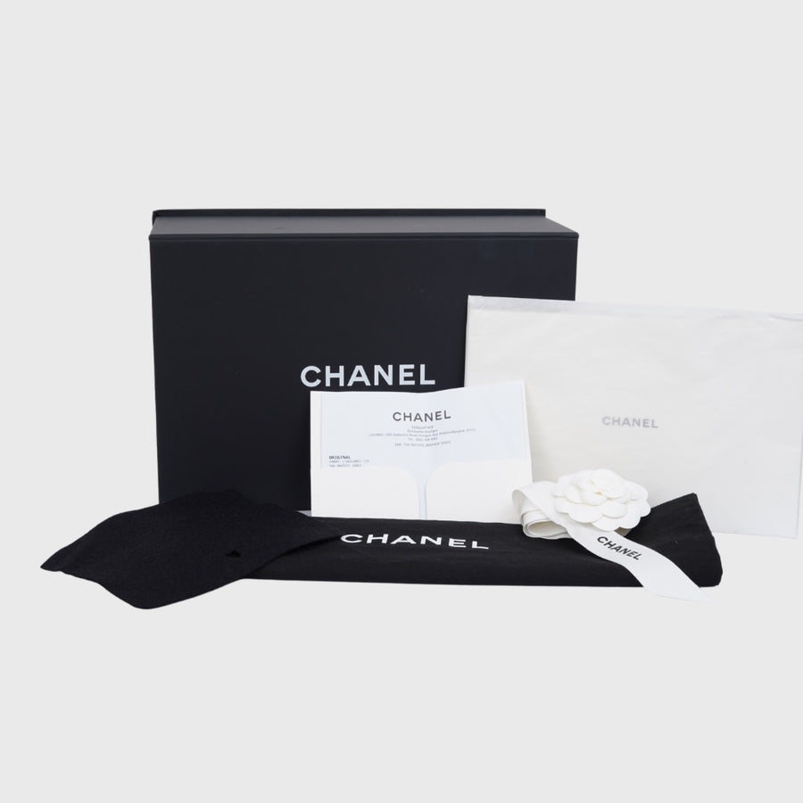 Chanel Coco Top Handle Small Caviar Black GHW Microchip