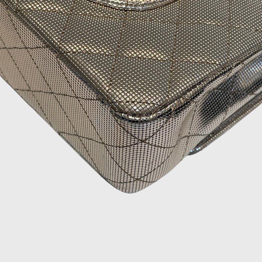 Chanel Classic Calfskin Metallic SHW