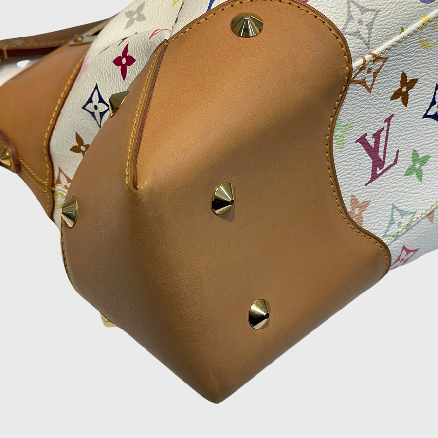 Louis Vuitton Judy Canvas Cowhide White GHW