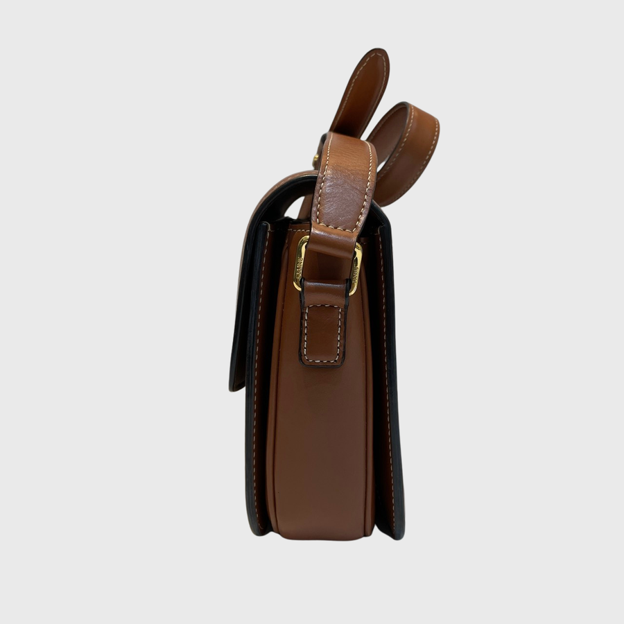 Celine Teen Triomphe Canvas Brown GHW