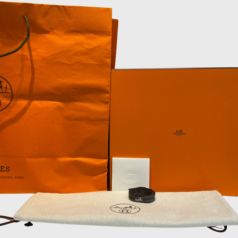 Hermes Garden Party Togo Etoupe SHW