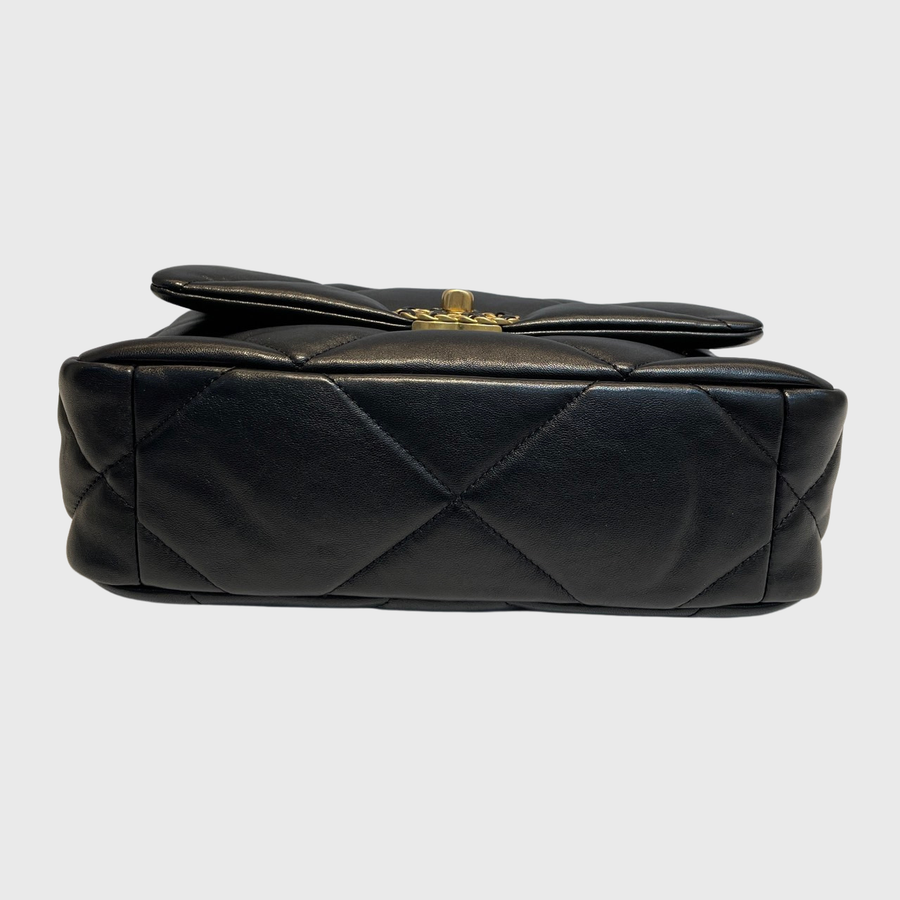 Chanel 19 Flap Bag Lambskin Black GHW – Perrine Porter
