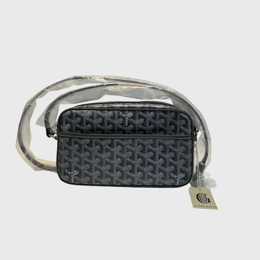 Goyard Cap Vert Bag Canvas Grey SHW