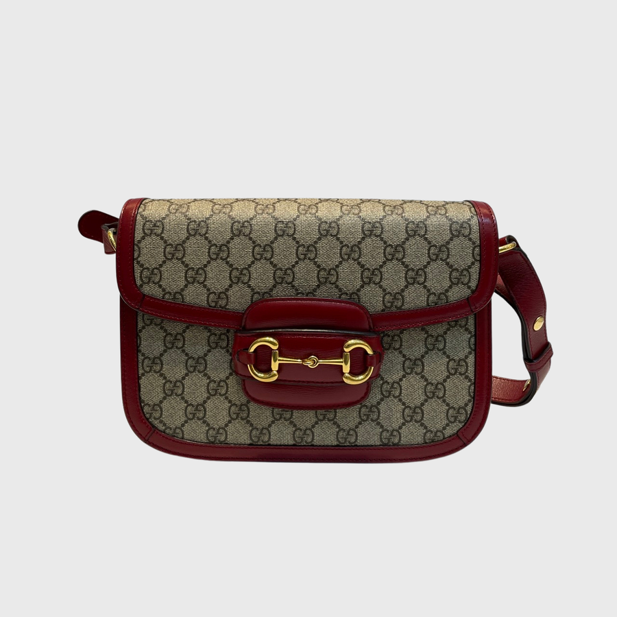 Gucci 1955 Horsebit Leather Red GHW