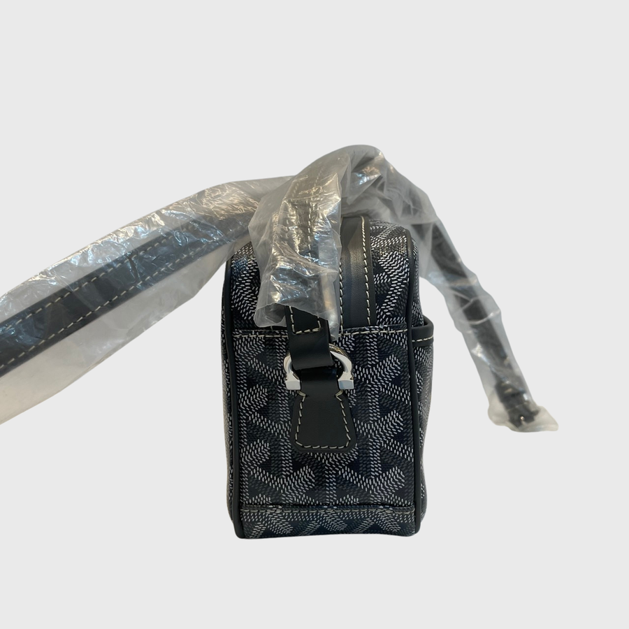 Goyard Cap Vert Bag Canvas Grey SHW