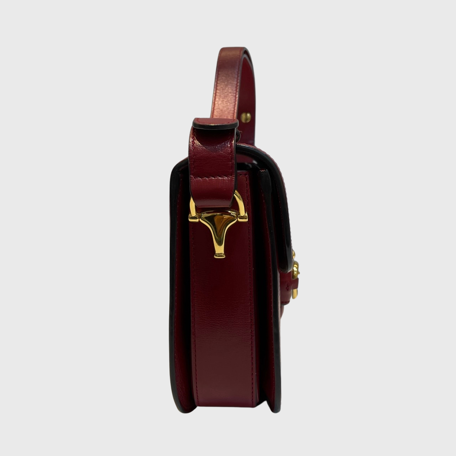 Gucci 1955 Horsebit Leather Red GHW