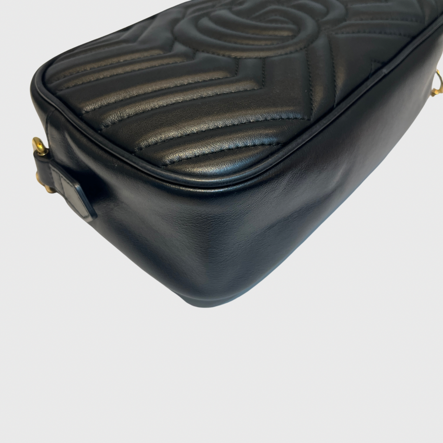Gucci Camera Bag 24 Calfskin Black GHW