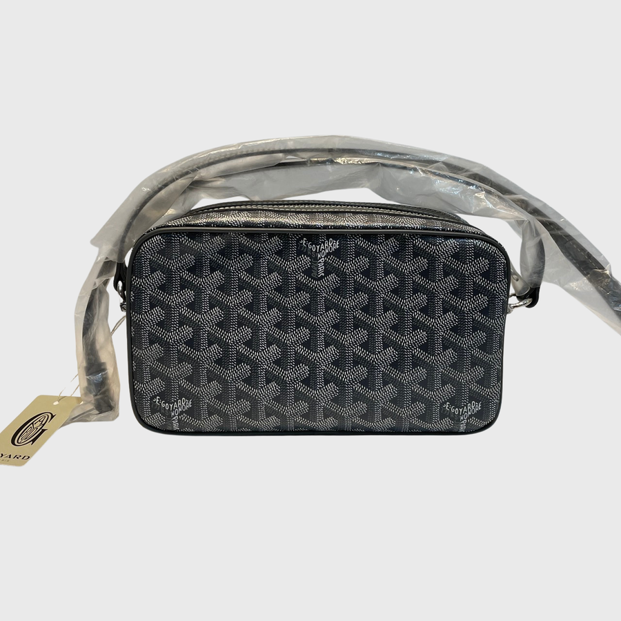 Goyard Cap Vert Bag Canvas Grey SHW