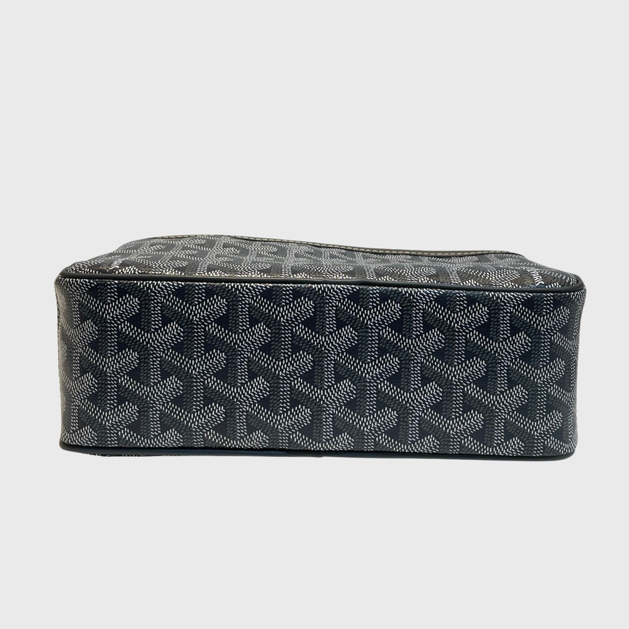 Goyard Cap Vert Bag Canvas Grey SHW