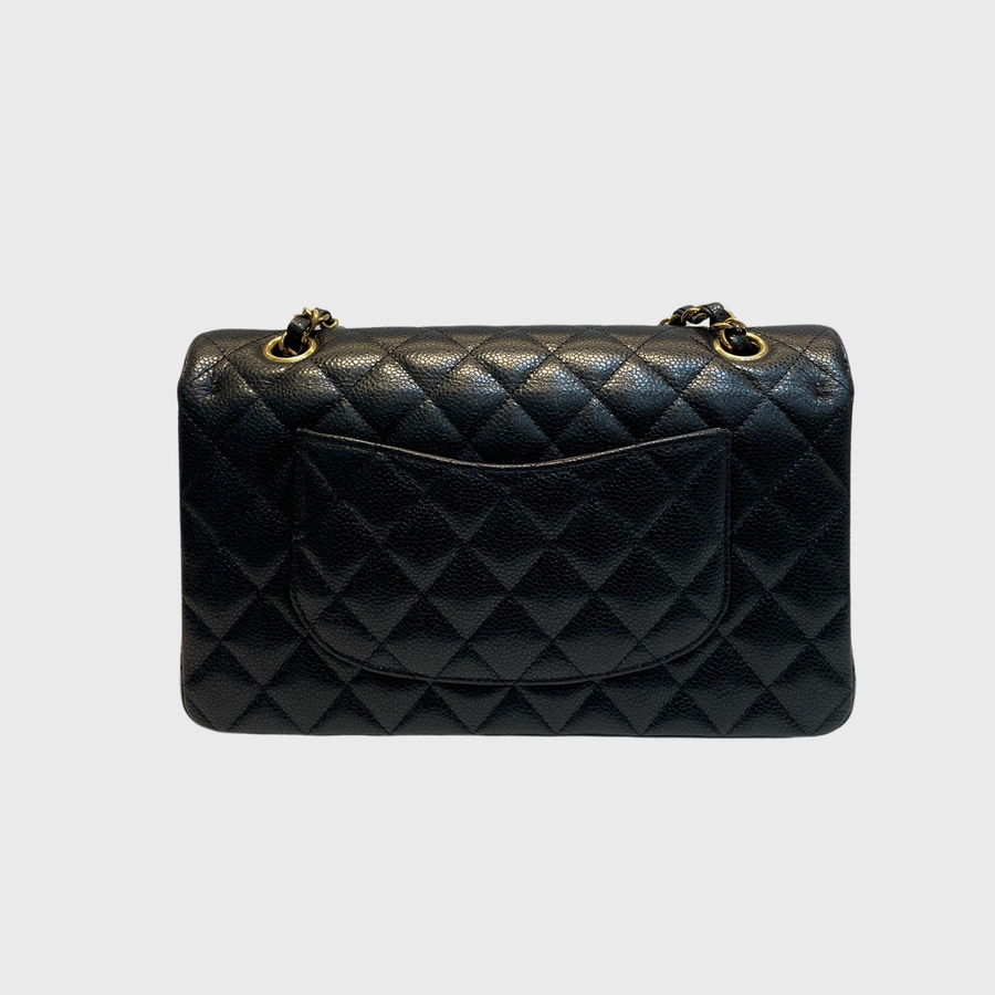 Chanel Classic 10 Caviar Black GHW