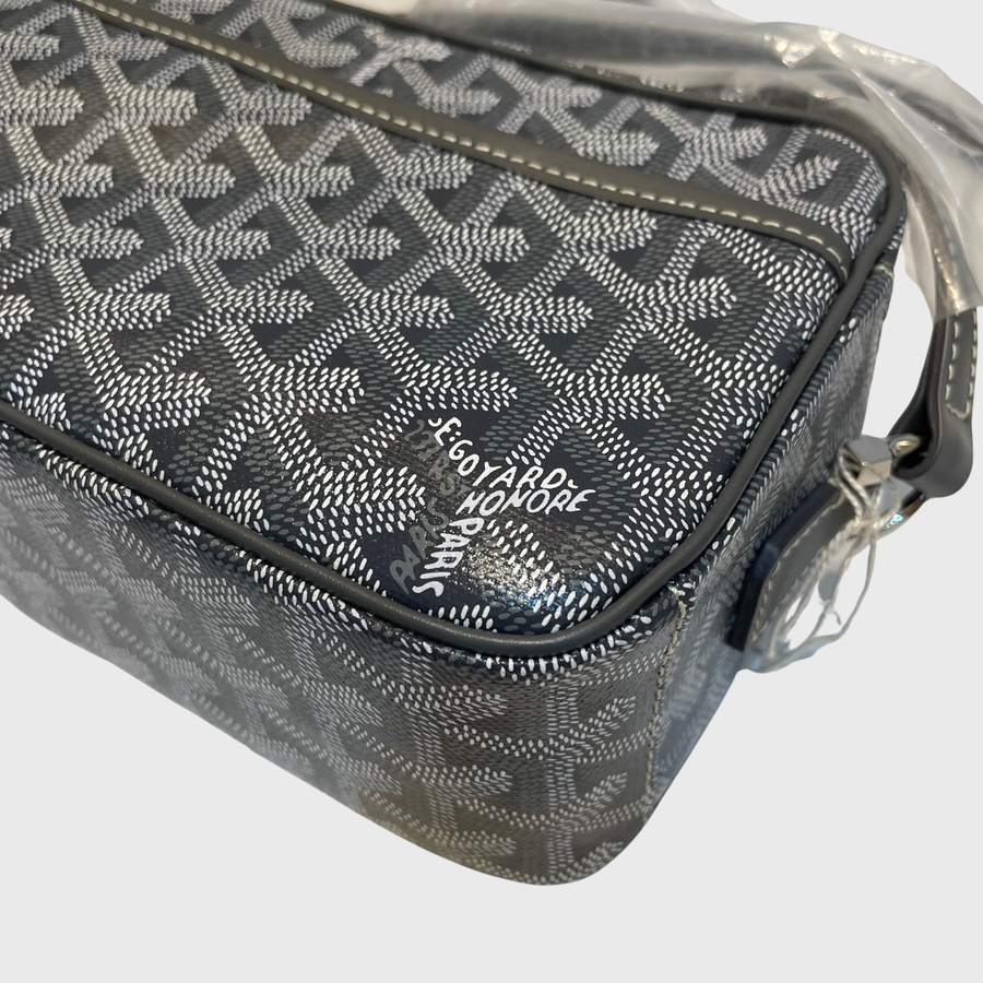Goyard Cap Vert Bag Canvas Grey SHW