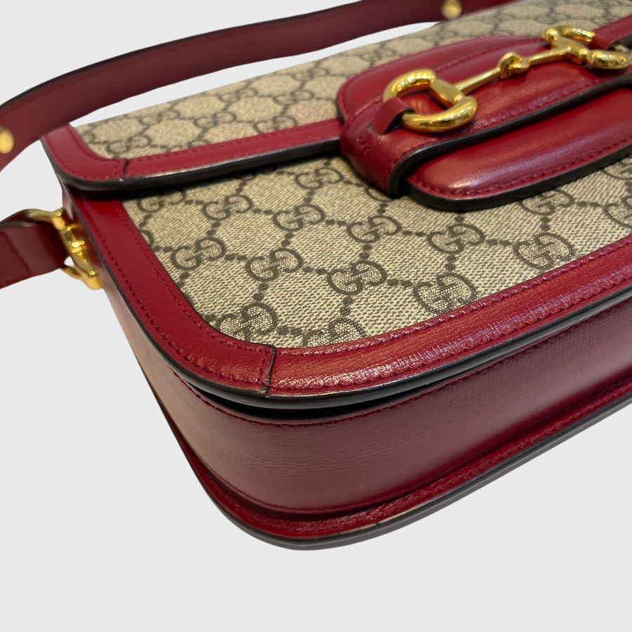 Gucci 1955 Horsebit Leather Red GHW