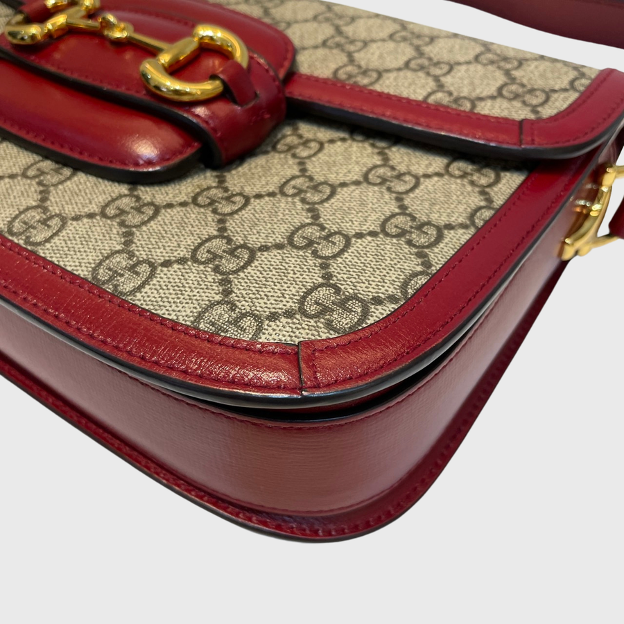Gucci 1955 Horsebit Leather Red GHW